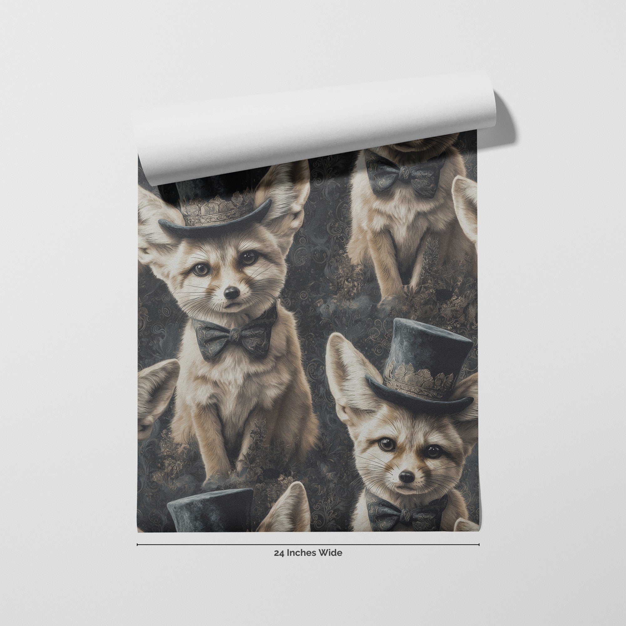 Desert Gentleman wallpaper roll, 24 inches wide