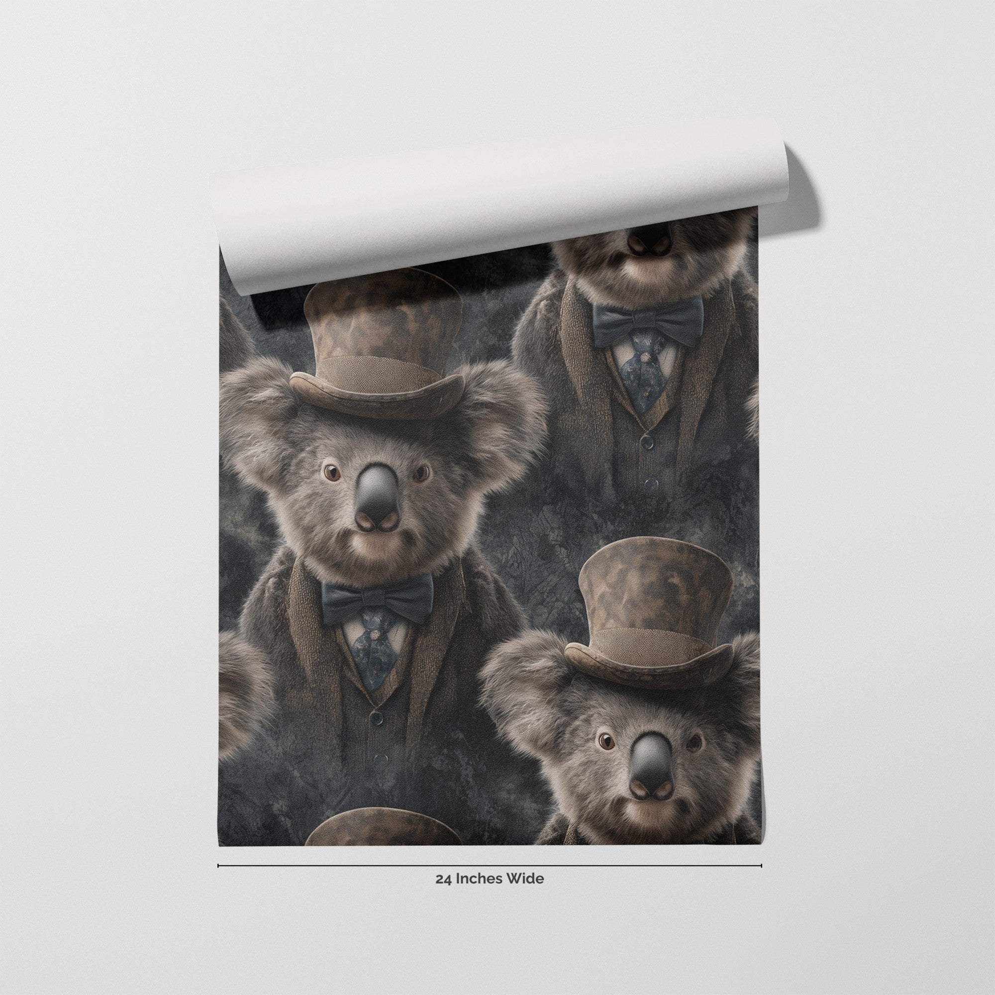 The Professor wallpaper roll, 24 inches wide