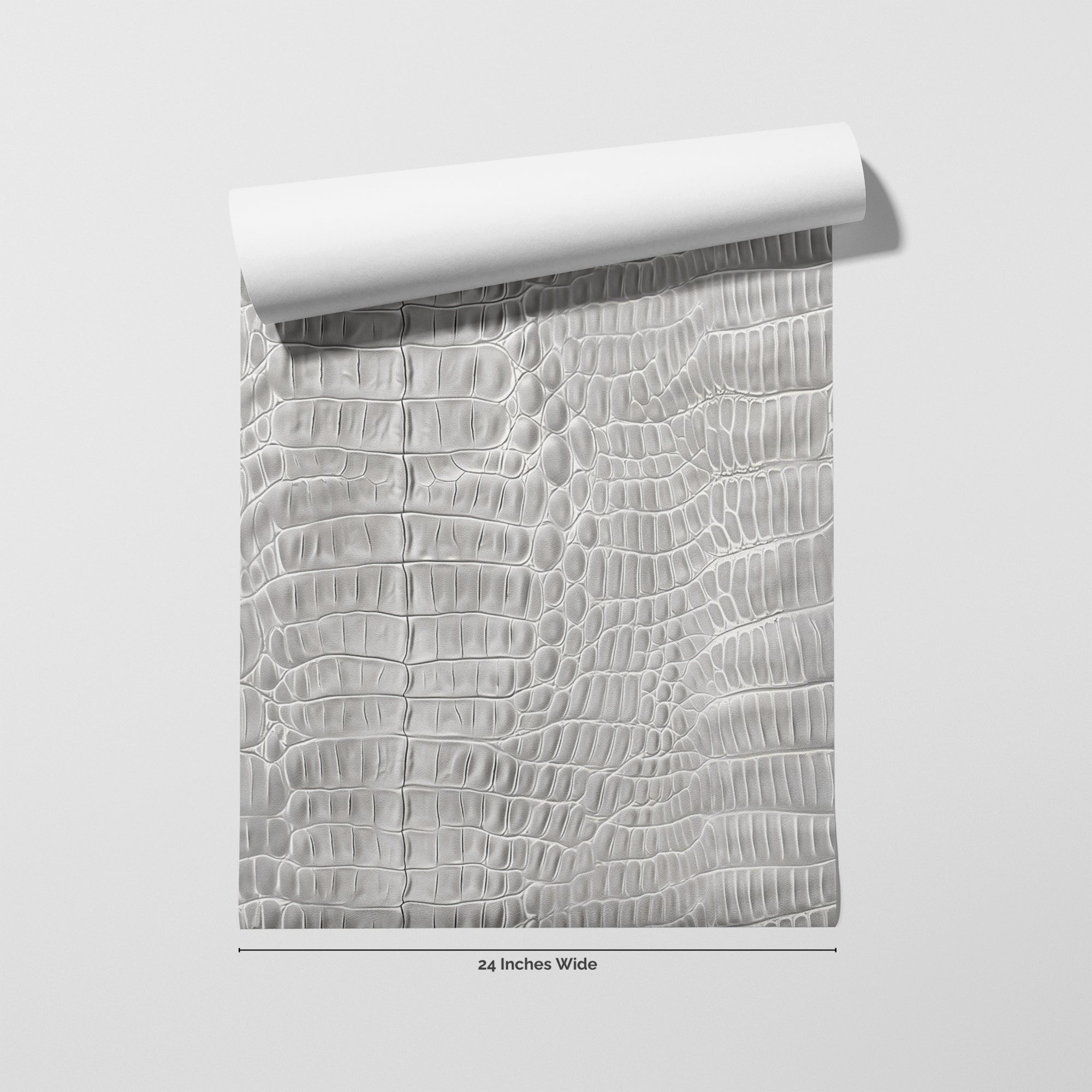 Croc Rock wallpaper roll, 24 inches wide