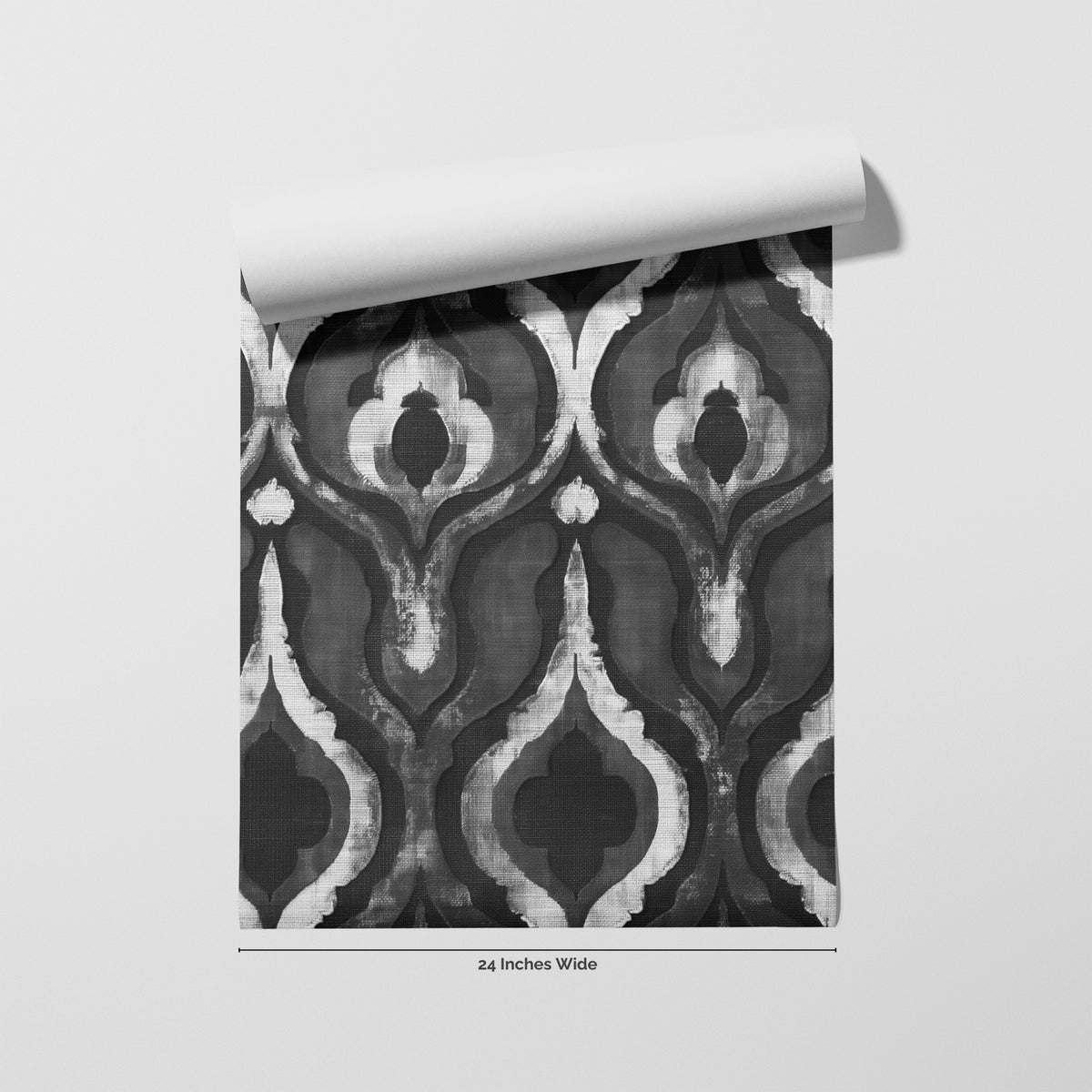 Ash Lantern wallpaper roll, 24 inches wide