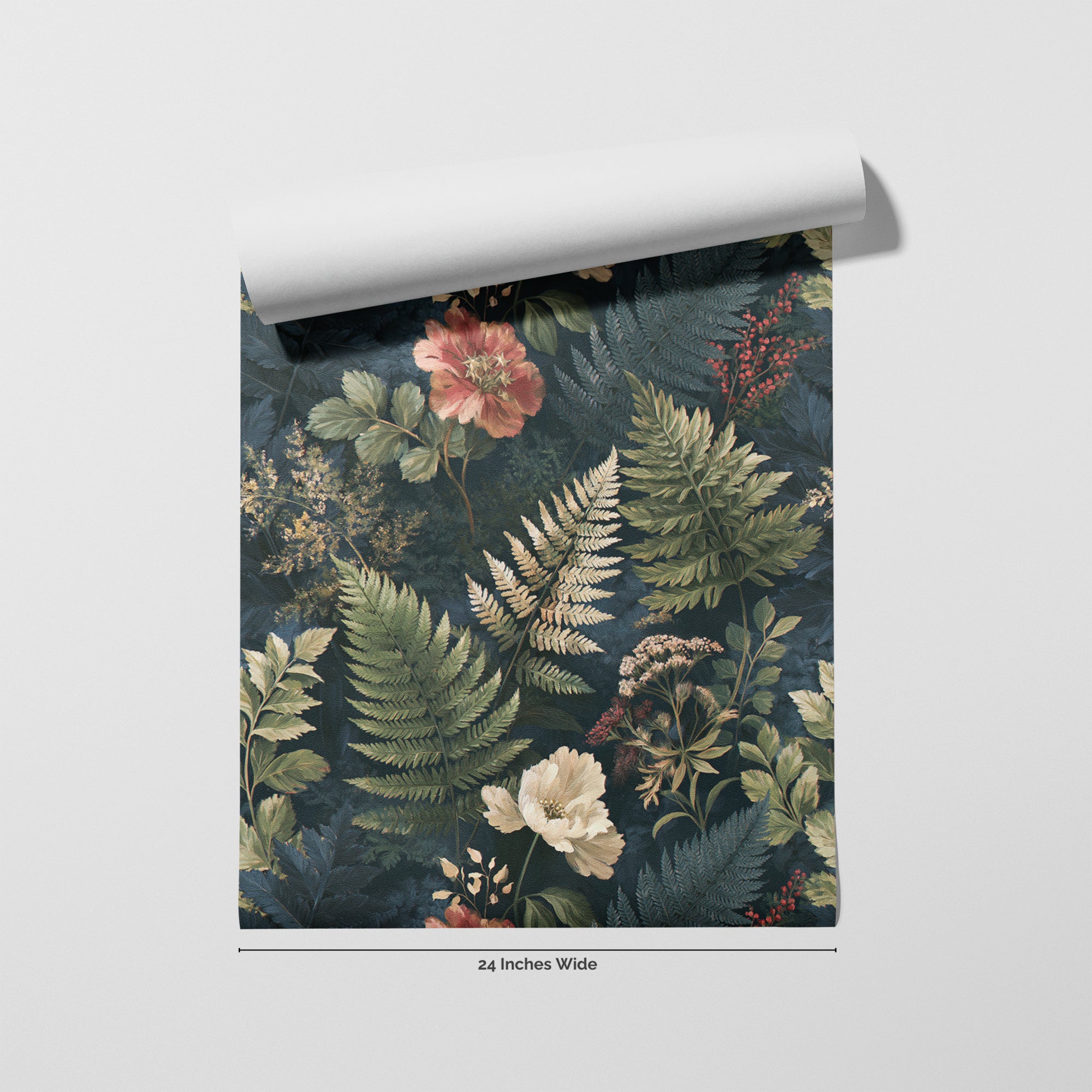 Wild Conservatory wallpaper roll, 24 inches wide