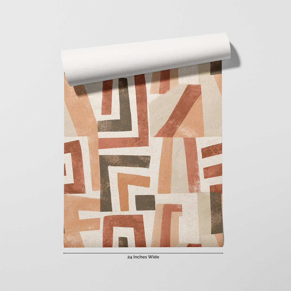 Canyon Cut wallpaper roll, 24 inches wide