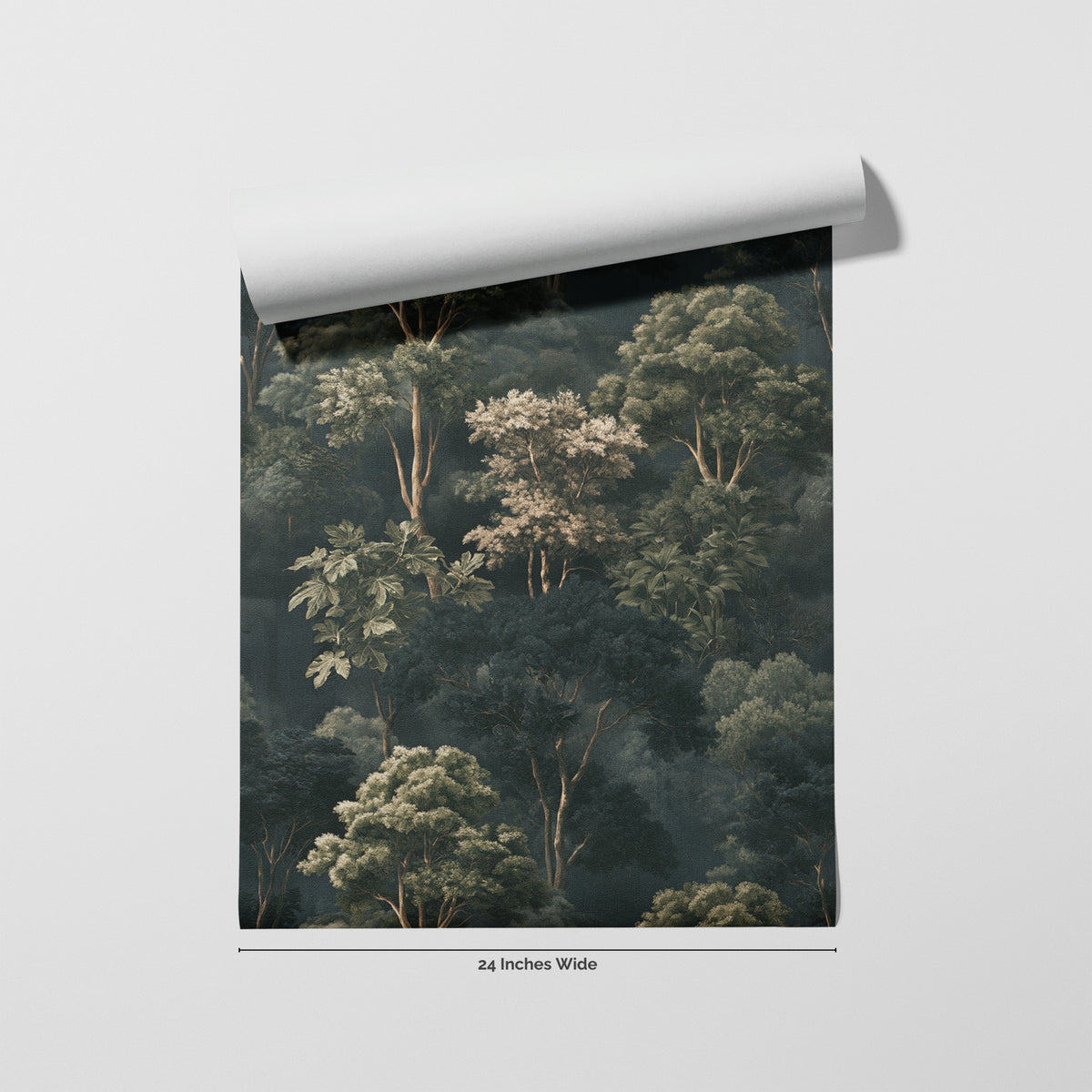 Grand Arboretum wallpaper roll, 24 inches wide