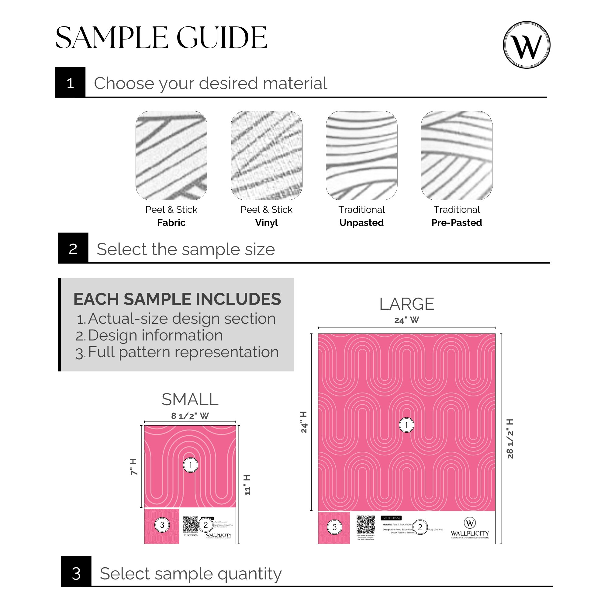 Wavy Baby wallpaper sample guide