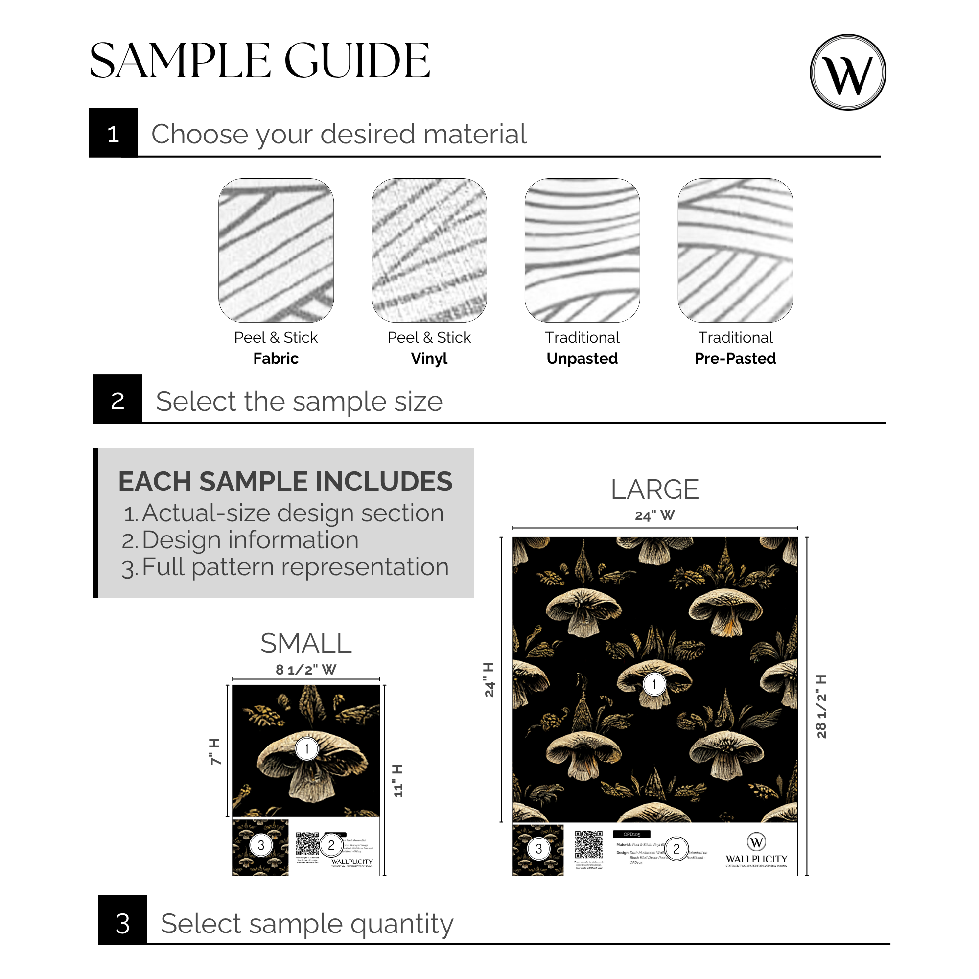 Spore Study wallpaper sample guide