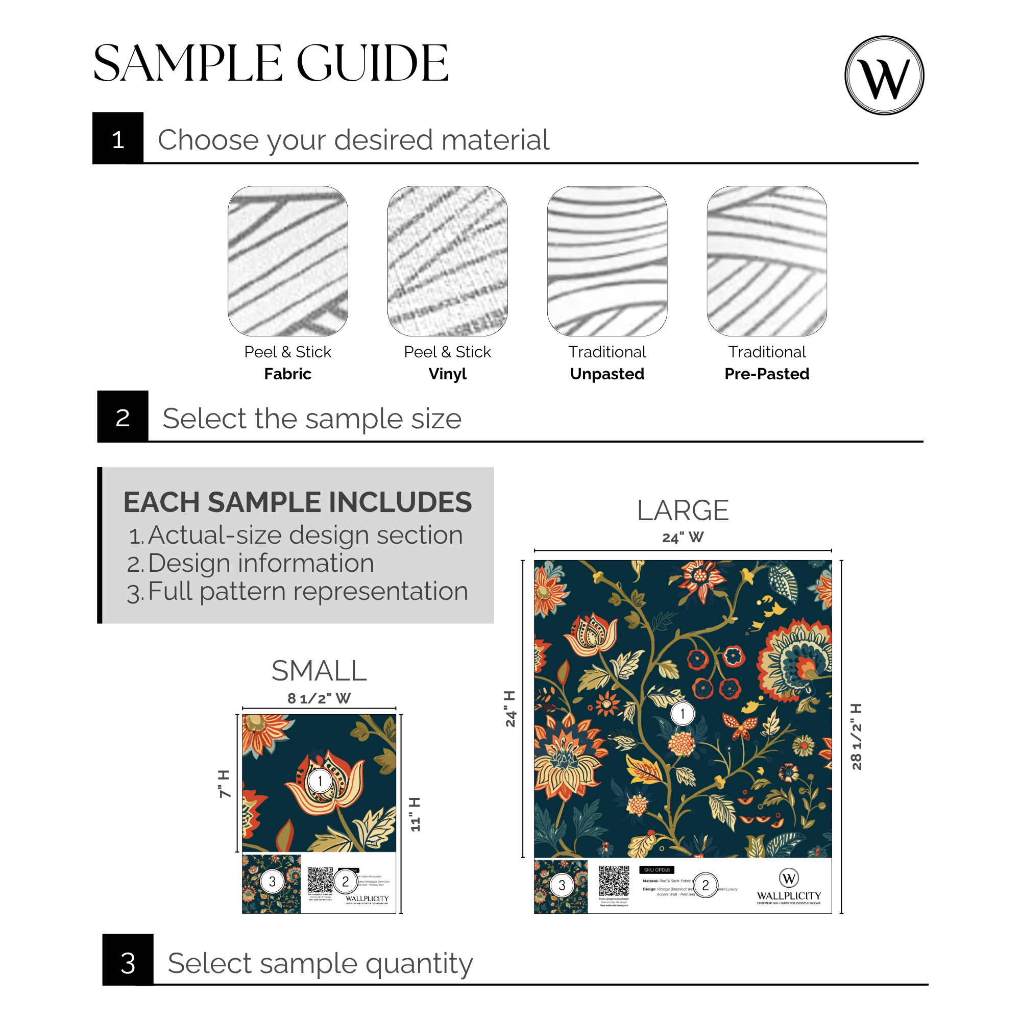 Emerald Arbor wallpaper sample guide
