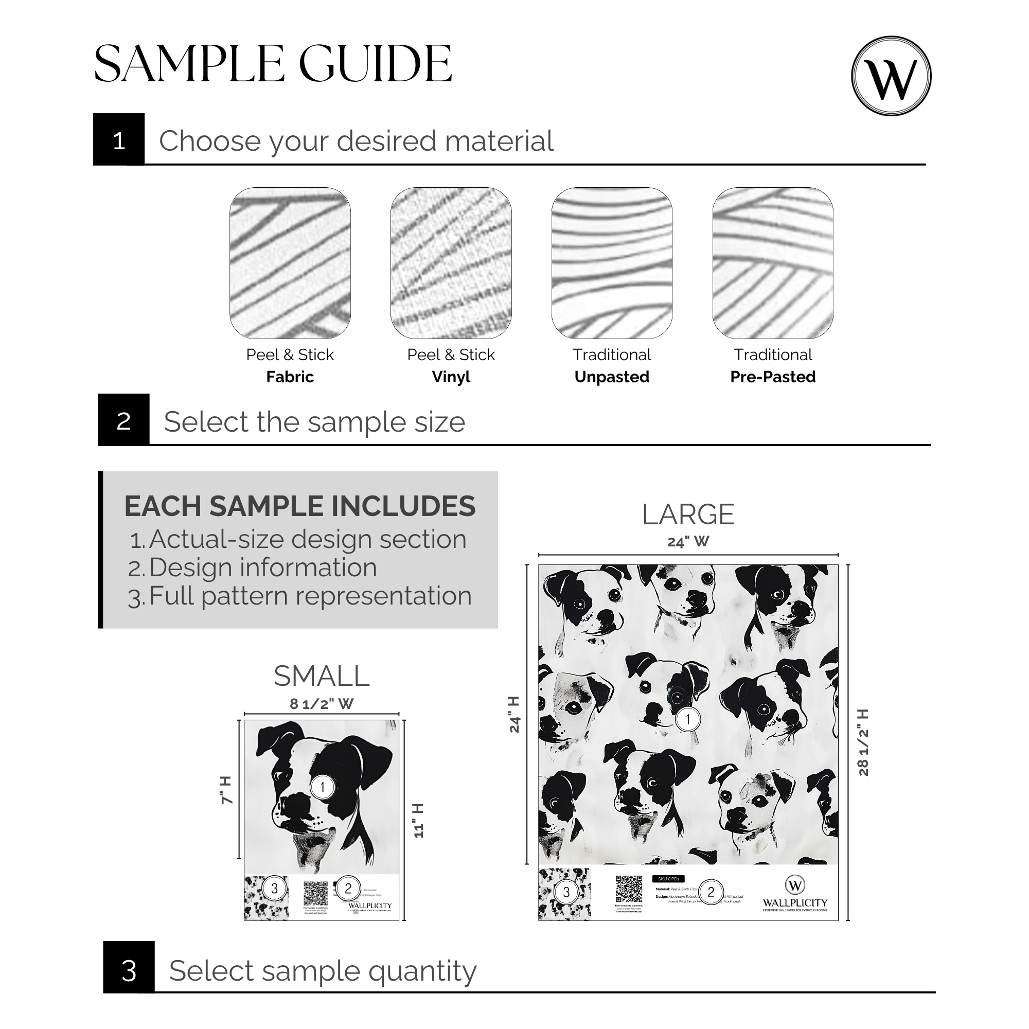 Pup Culture wallpaper sample guide