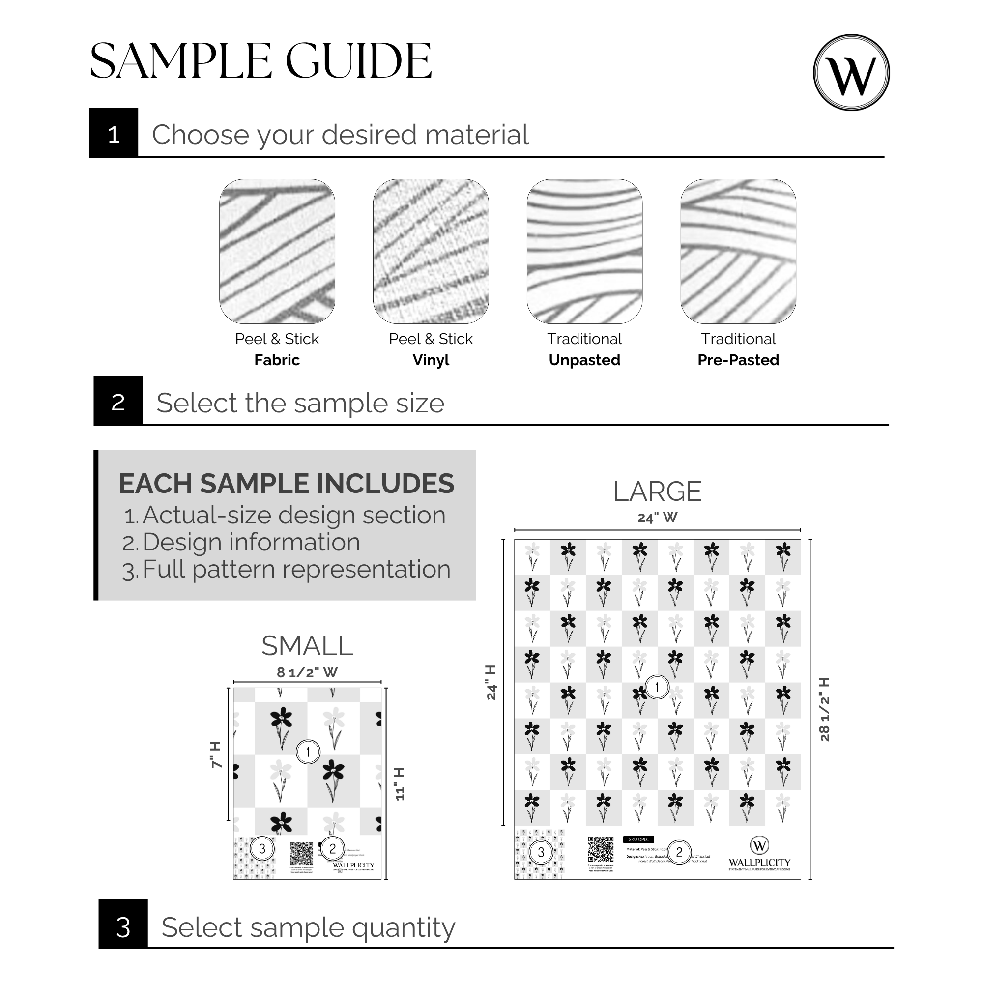 Checkmate wallpaper sample guide