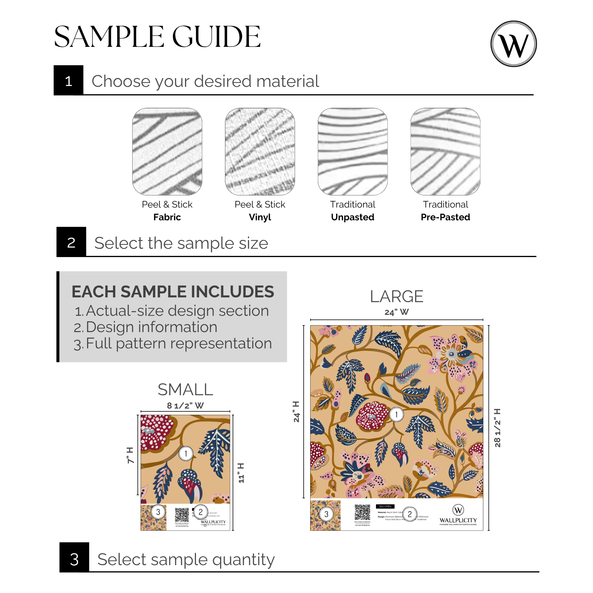 Cottage Folk wallpaper sample guide