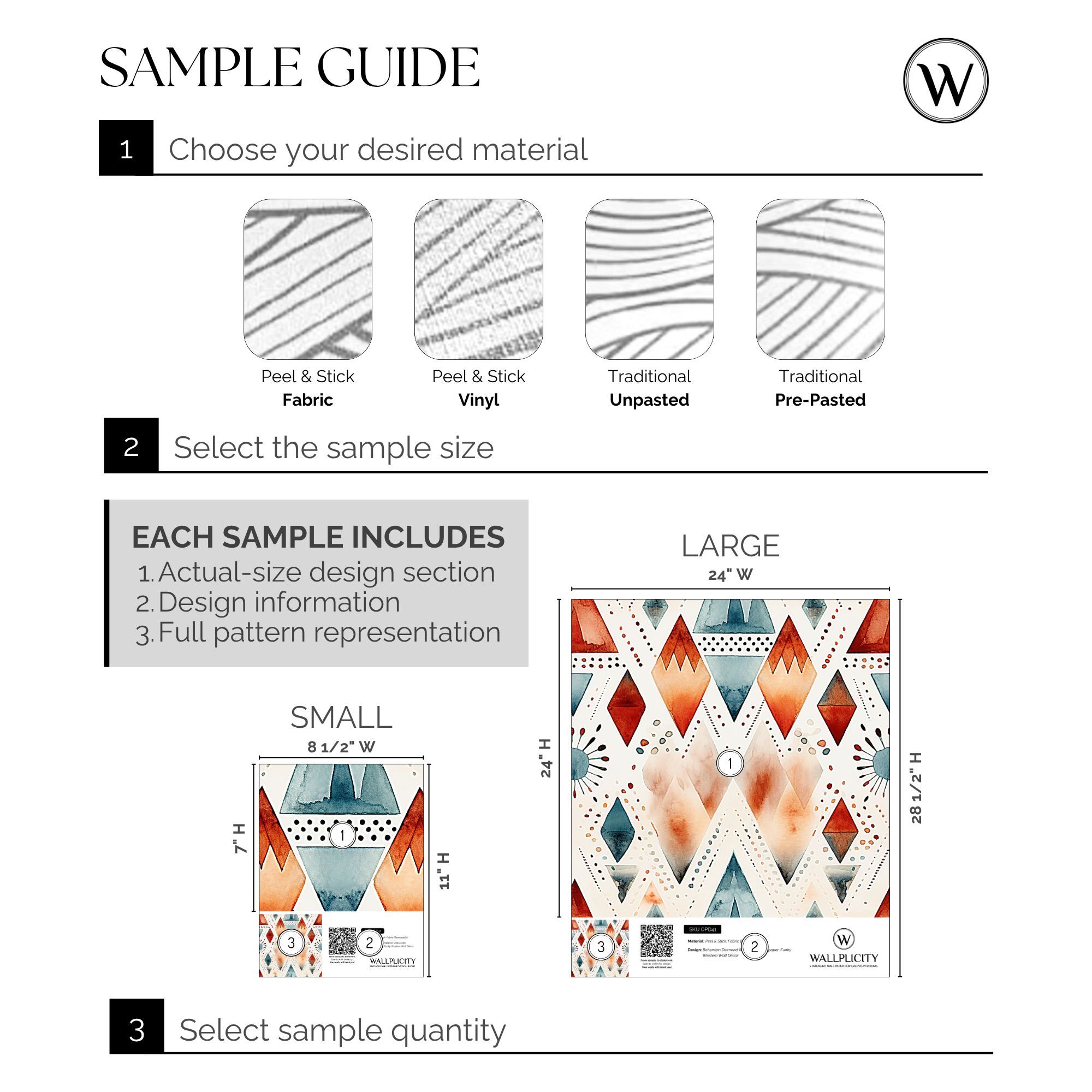 Desert Diamond wallpaper sample guide