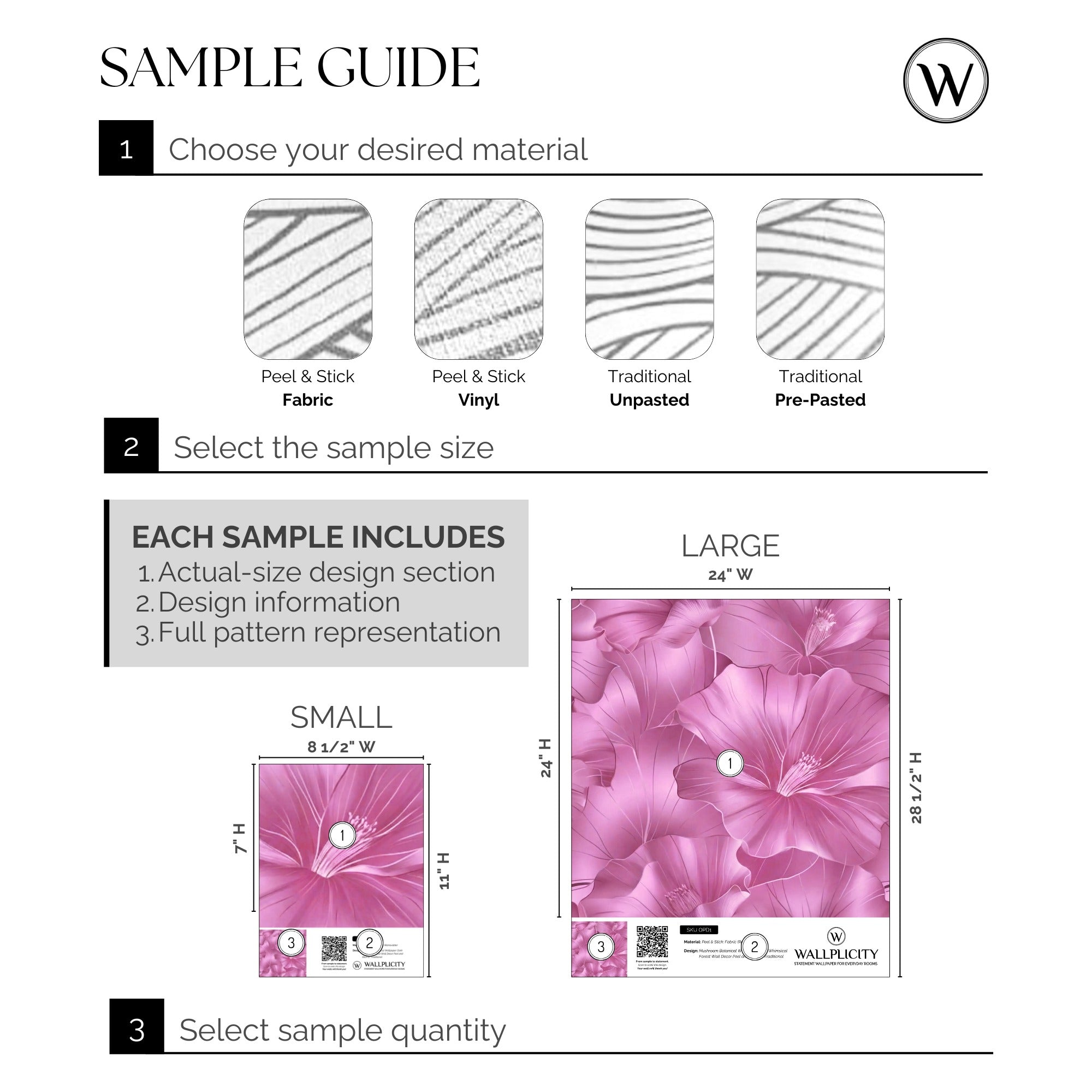 Rose Marquee wallpaper sample guide