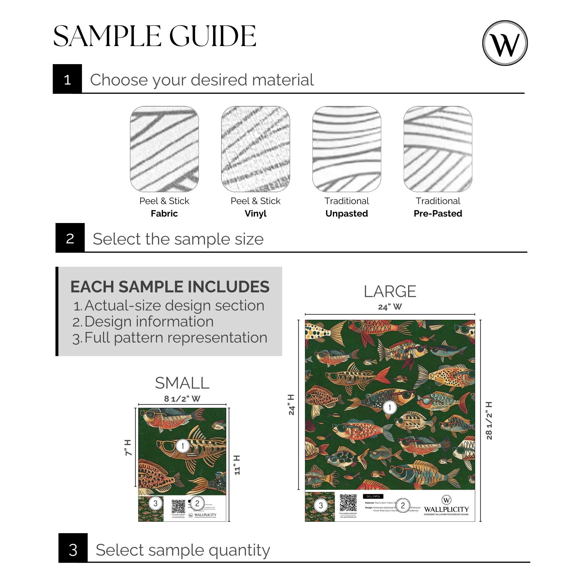 Lake Life wallpaper sample guide