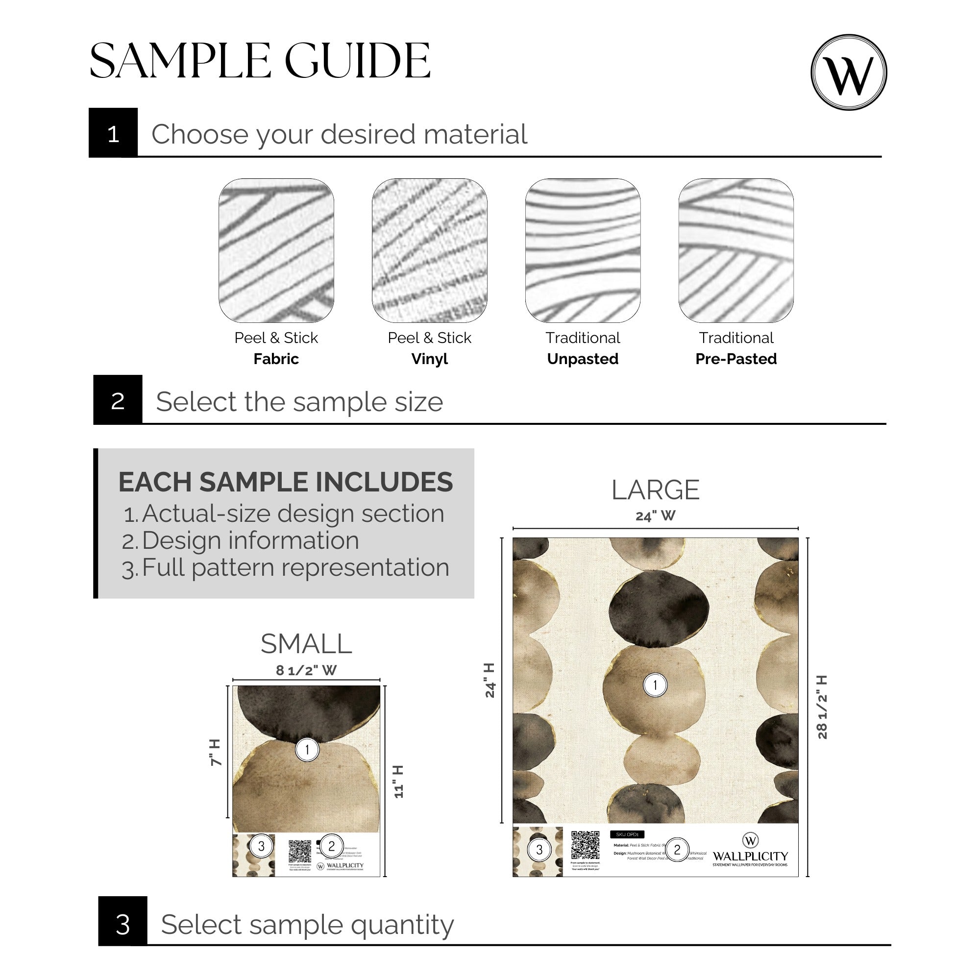 River Stones wallpaper sample guide