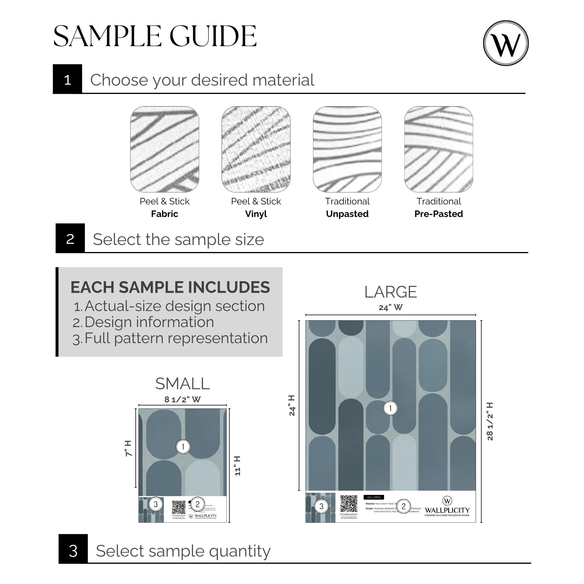 Slate Century wallpaper sample guide