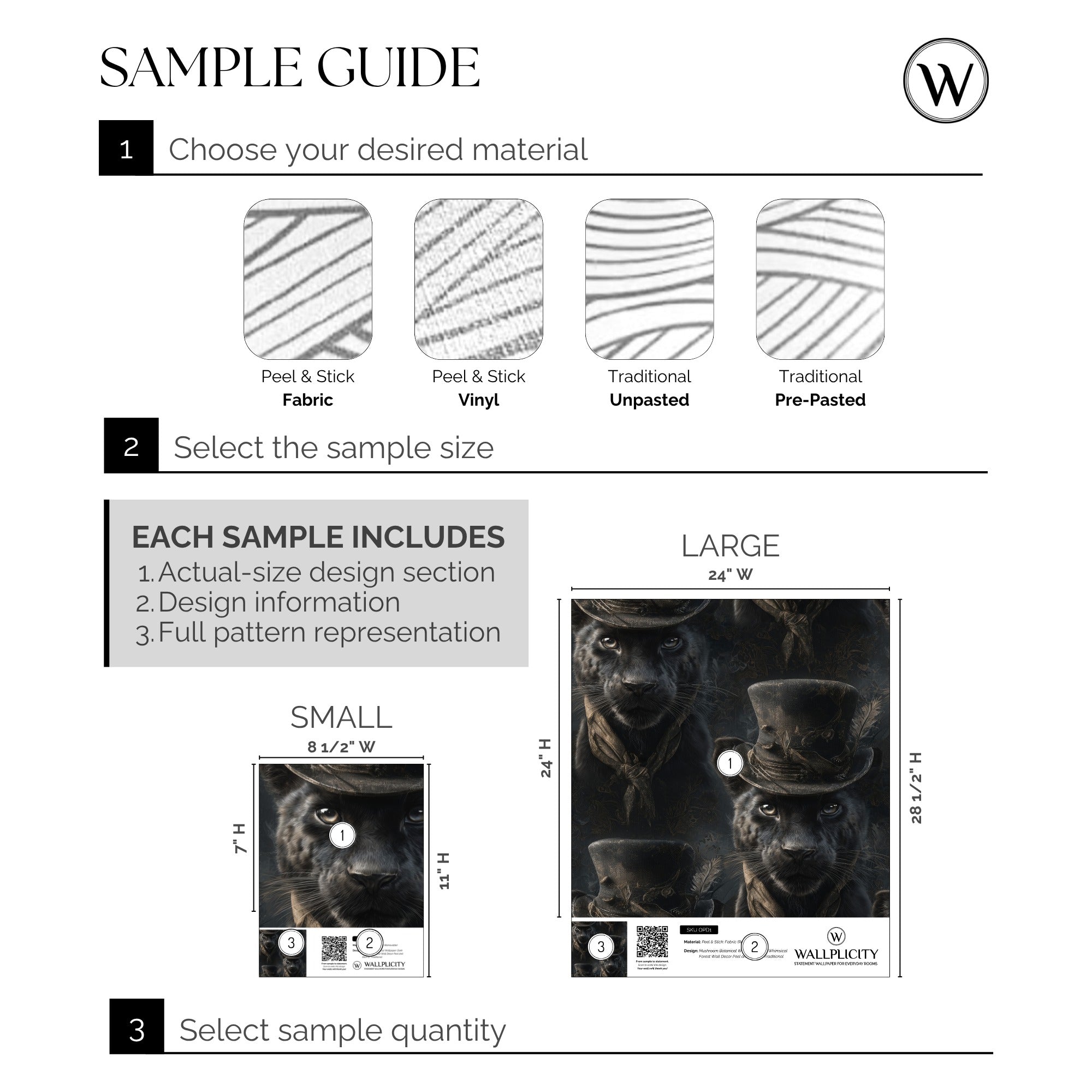Dapper Panther wallpaper sample guide