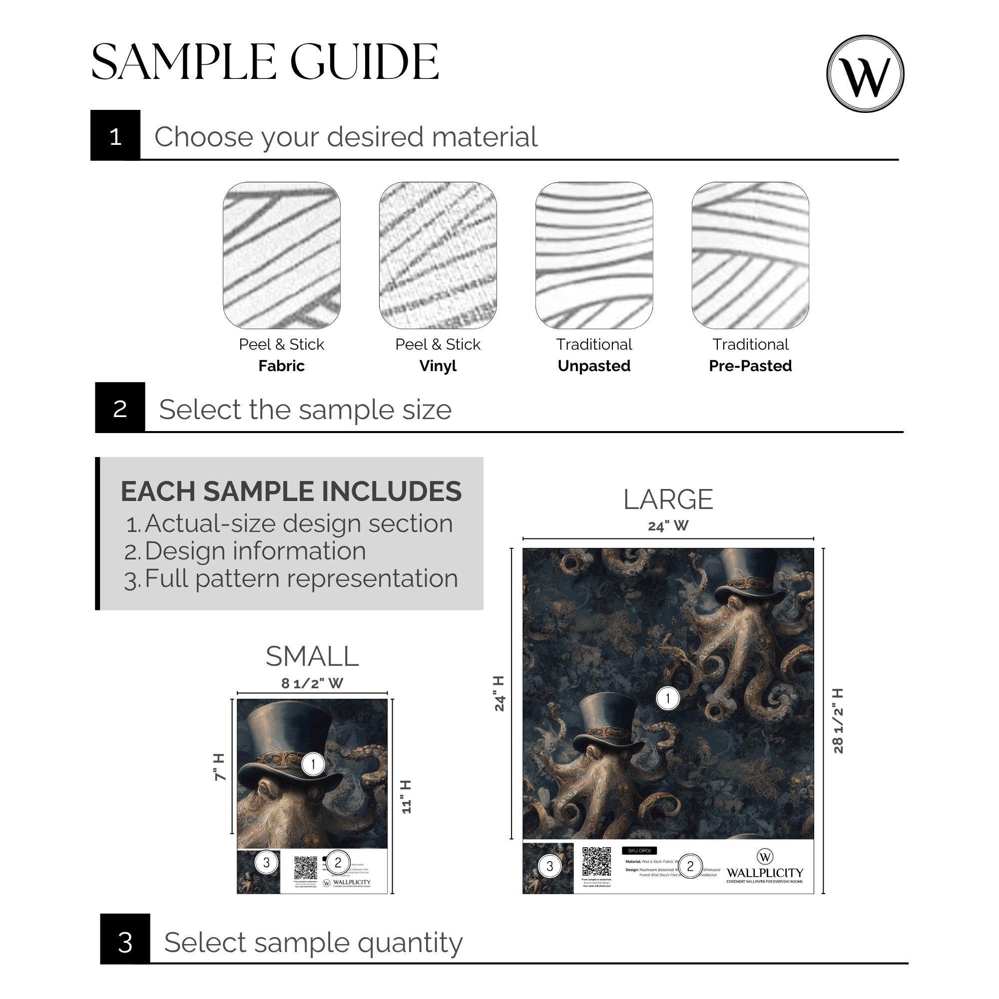 The Navigator wallpaper sample guide