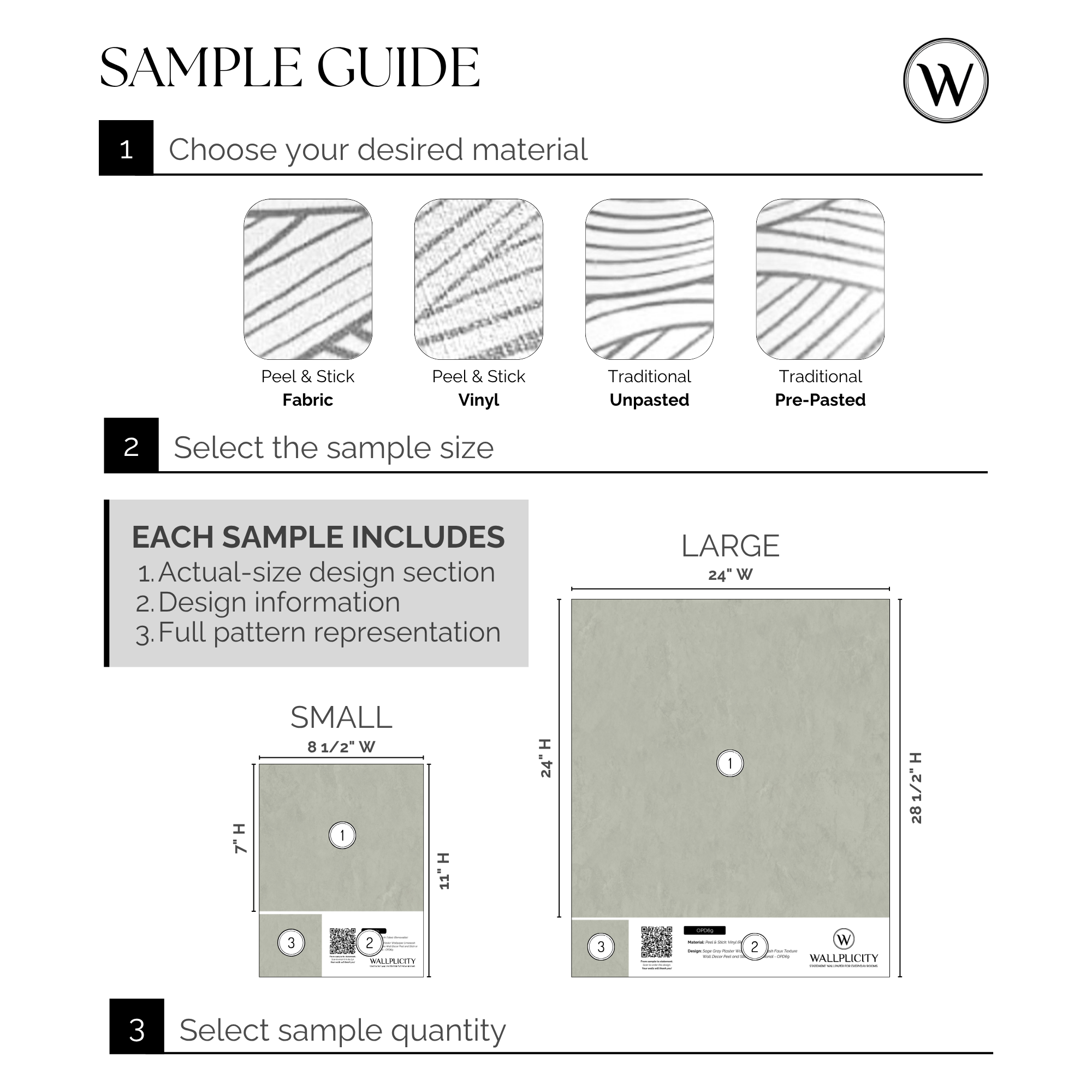 Stone Fresco wallpaper sample guide