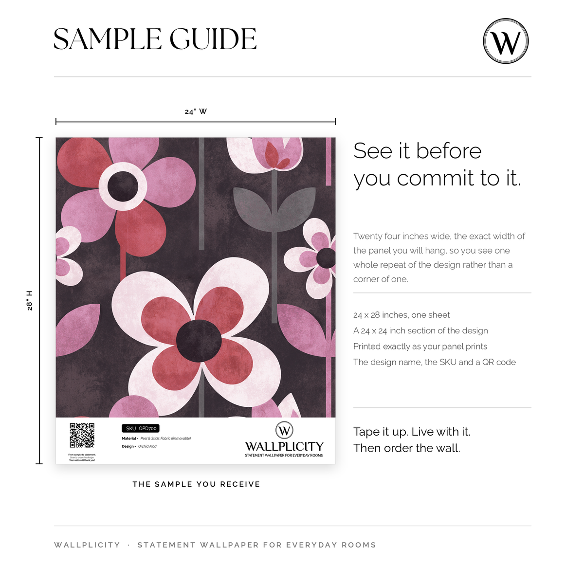 Orchid Mod wallpaper sample guide