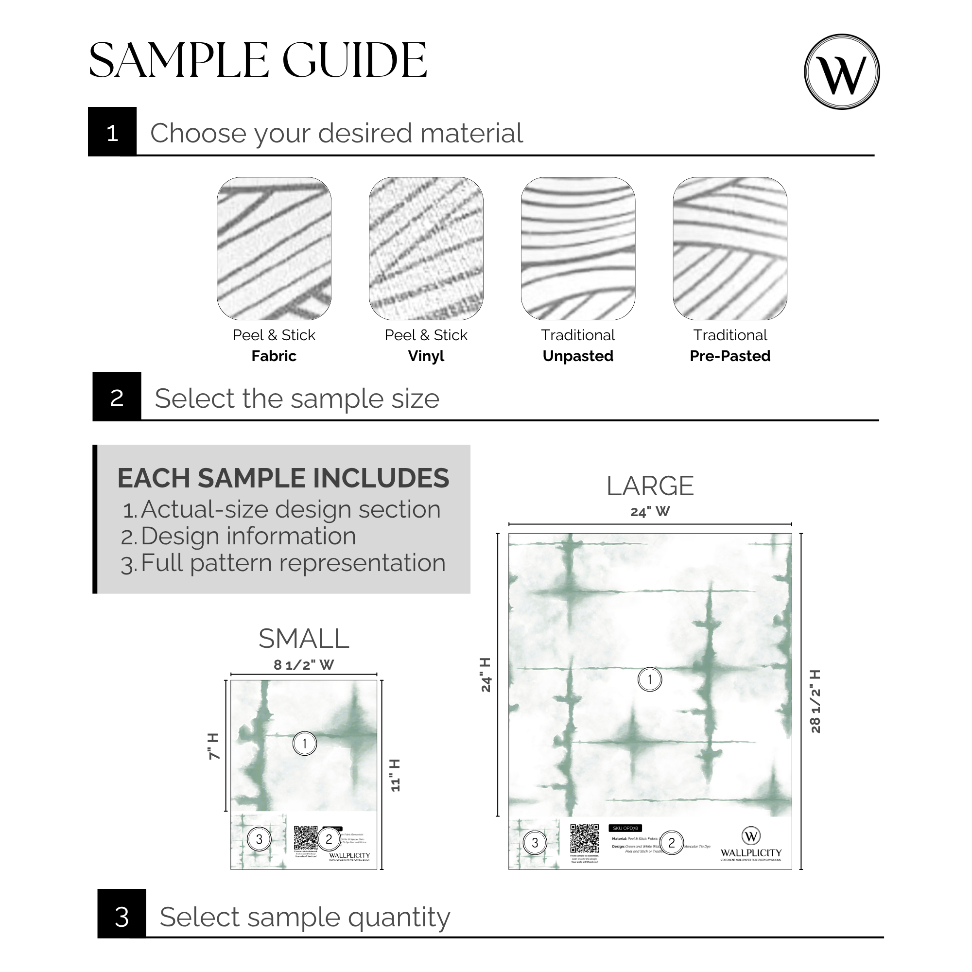 Julep Swirl wallpaper sample guide