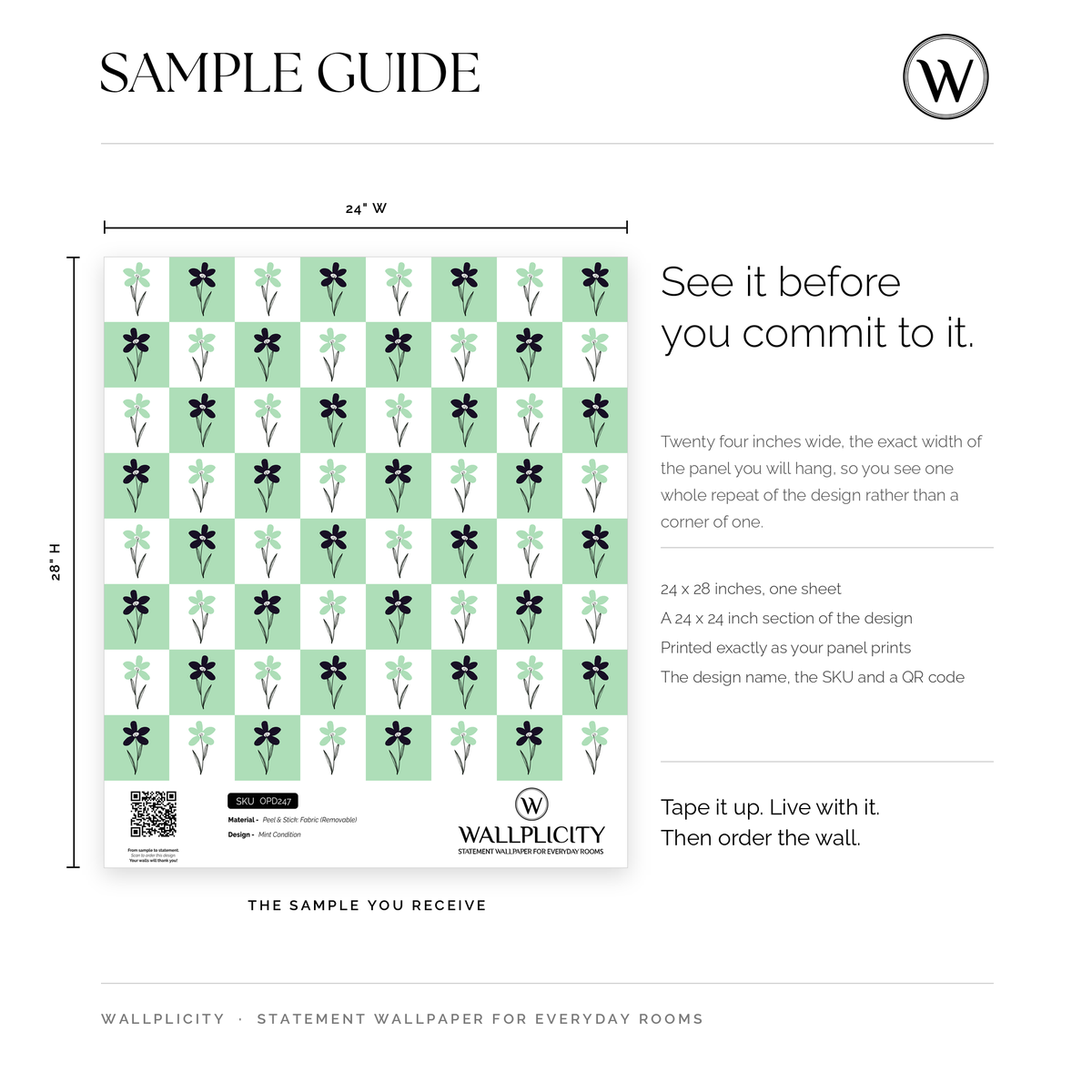 Mint Condition wallpaper sample guide