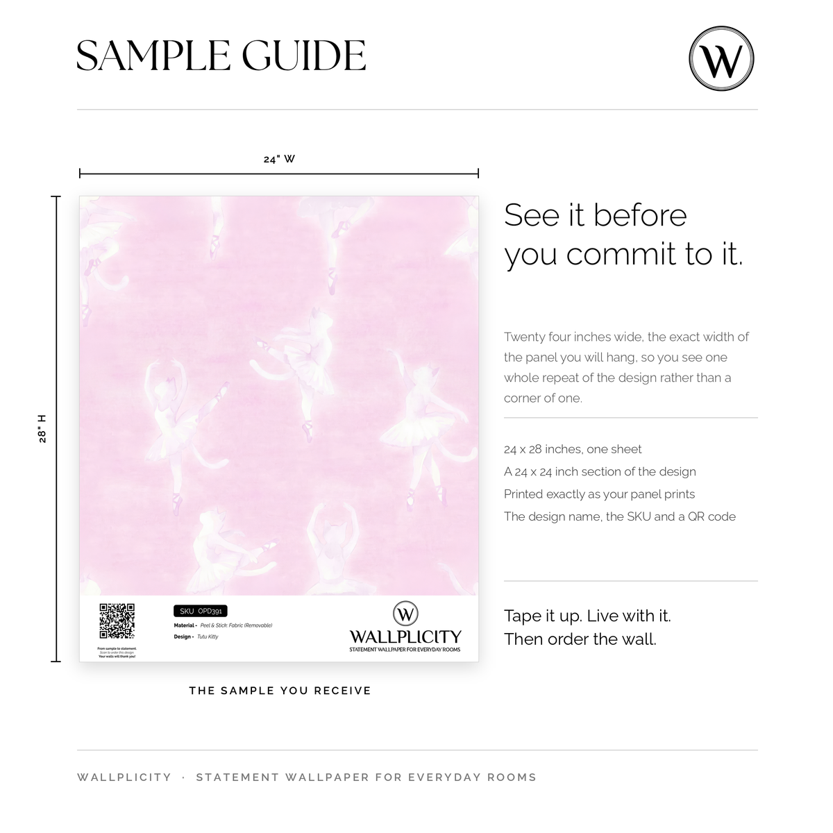 Tutu Kitty wallpaper sample guide