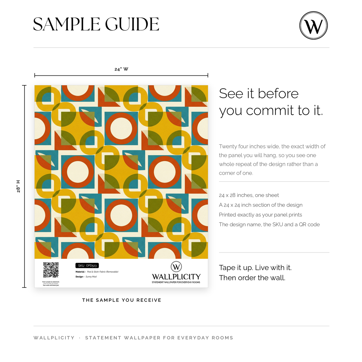 Sunny Mod wallpaper sample guide