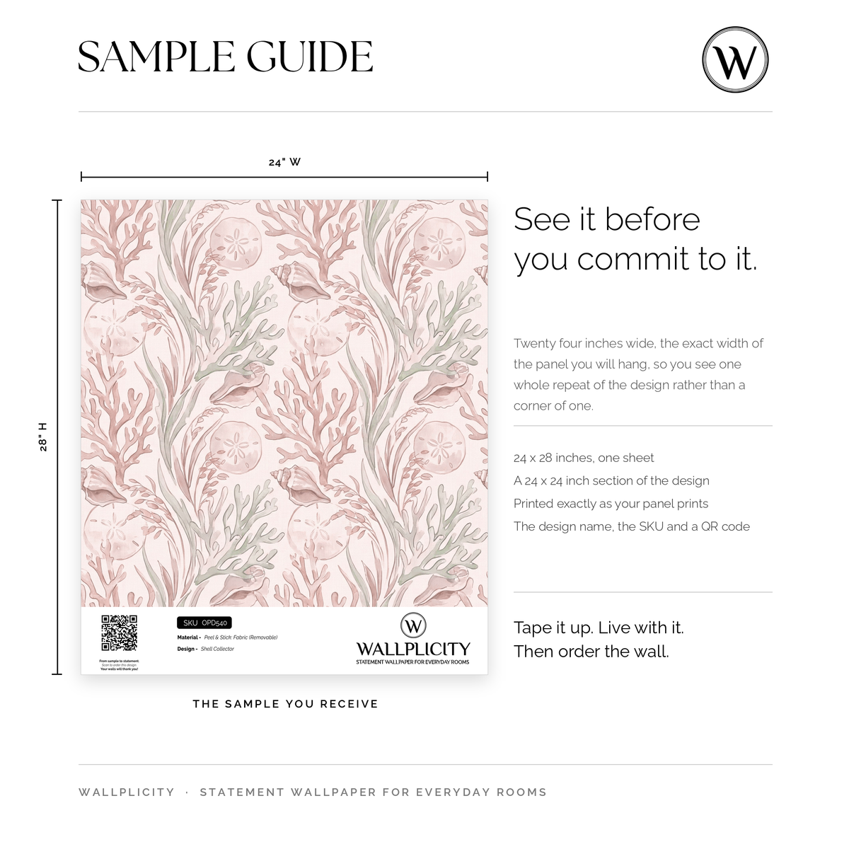 Shell Collector wallpaper sample guide