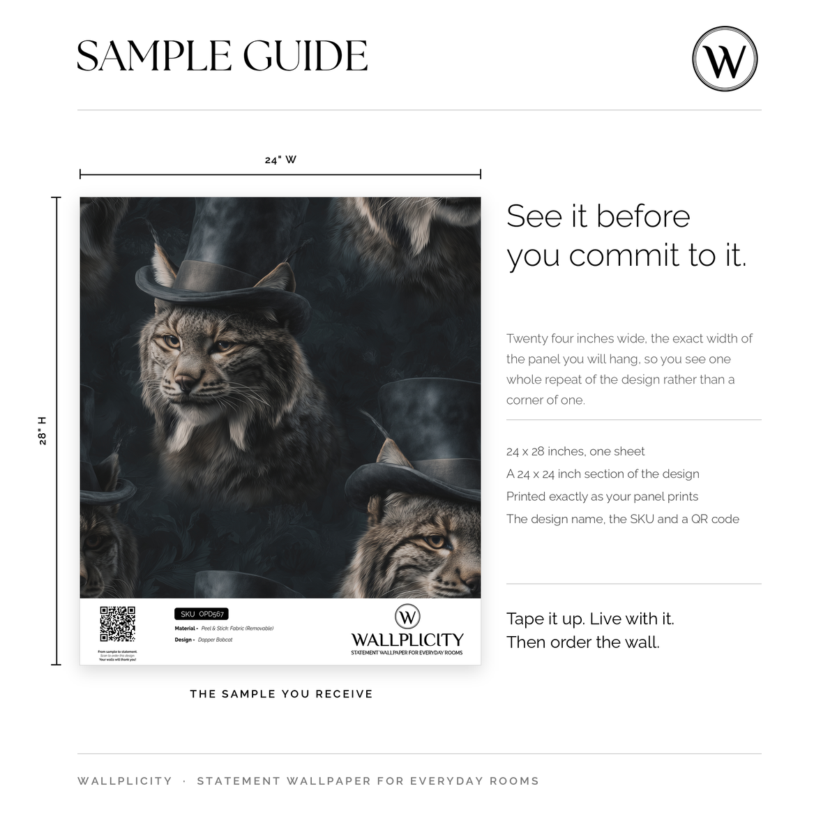 Dapper Bobcat wallpaper sample guide