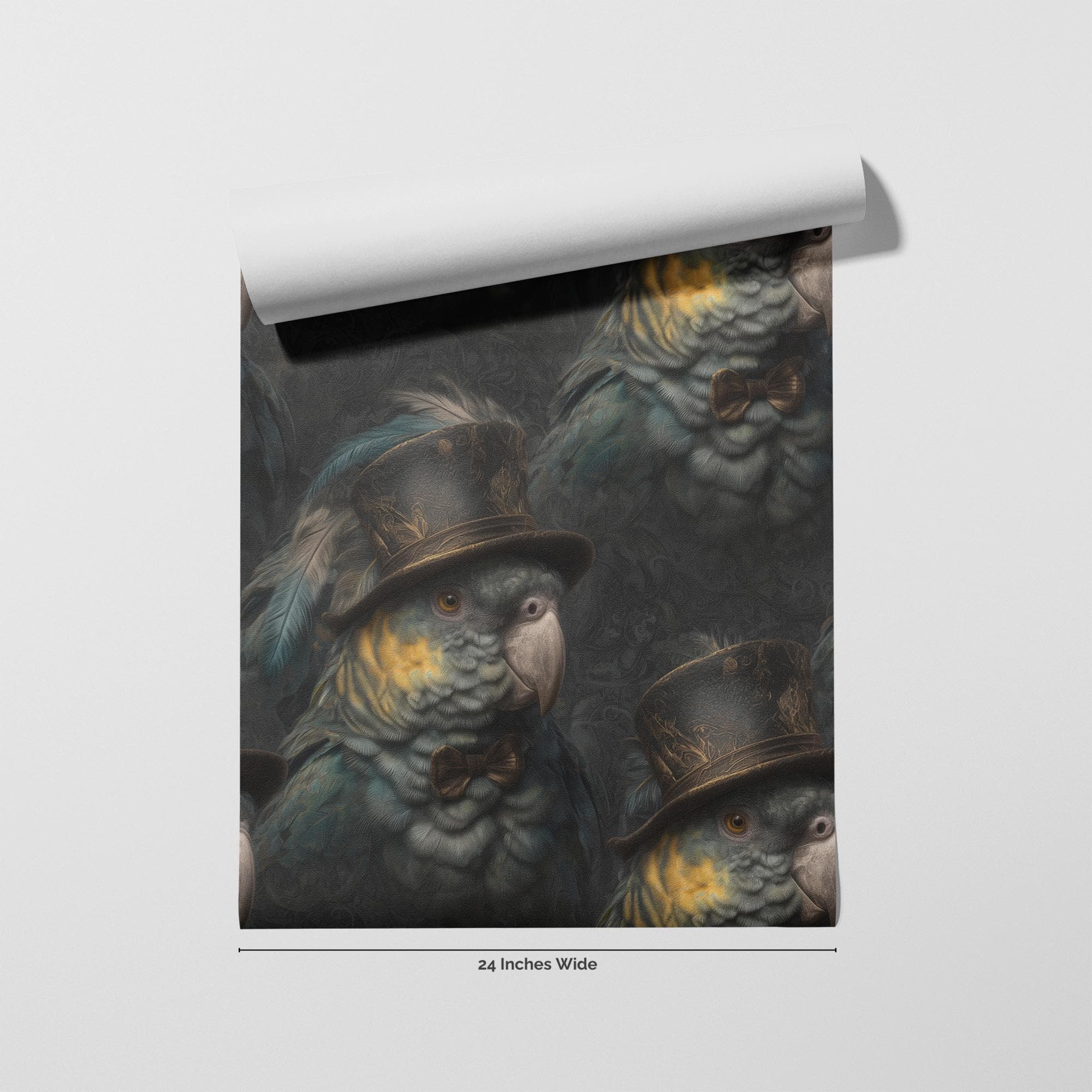 The Raconteur wallpaper flat roll view