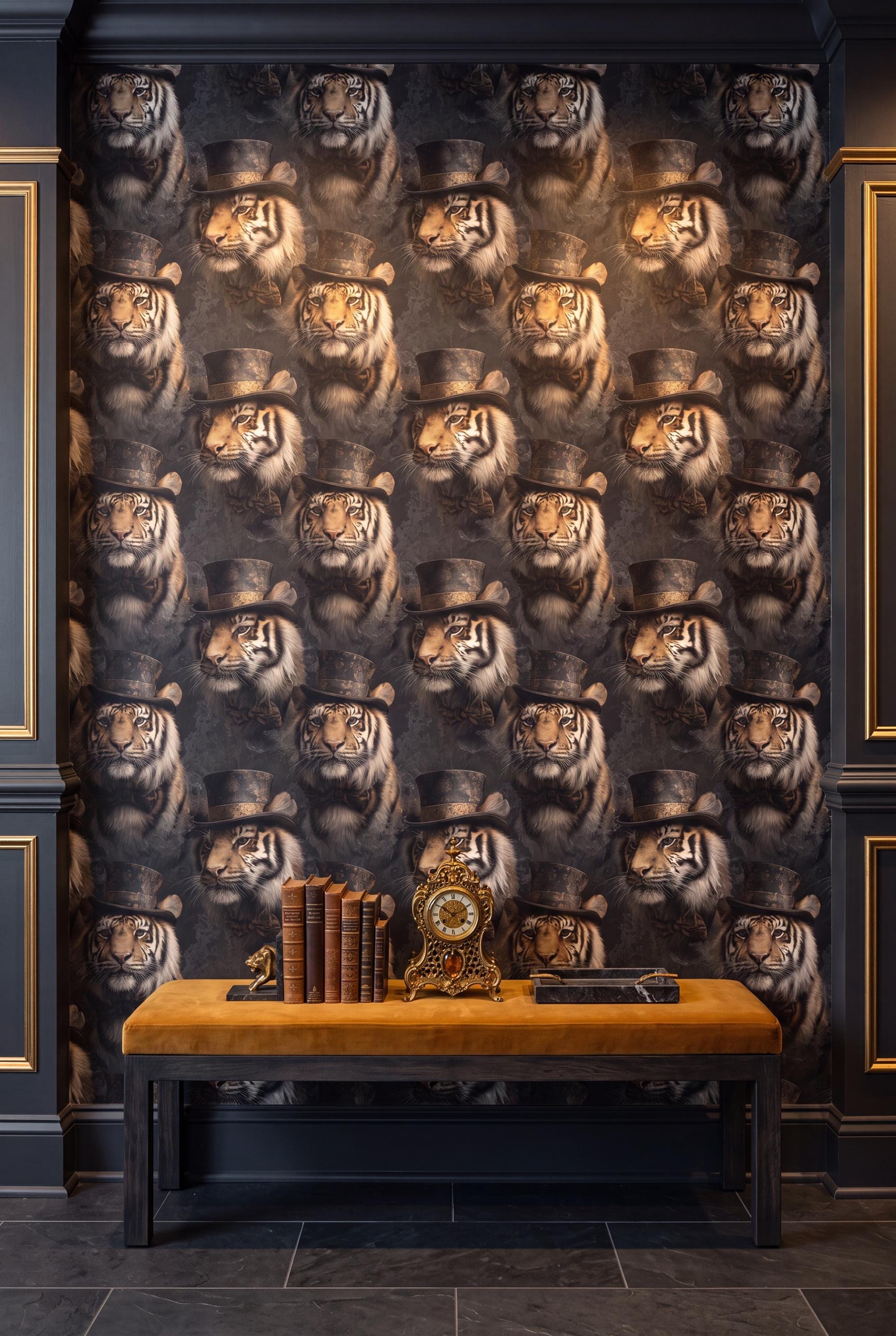 The Chancellor wallpaper accent wall view