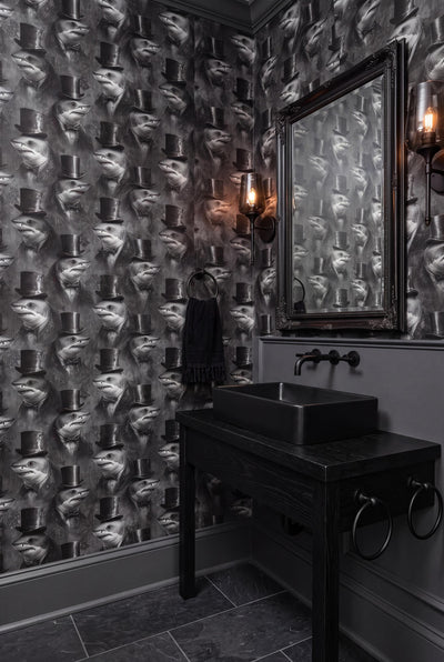 The Loan Shark: Gothic Shark Wallpaper