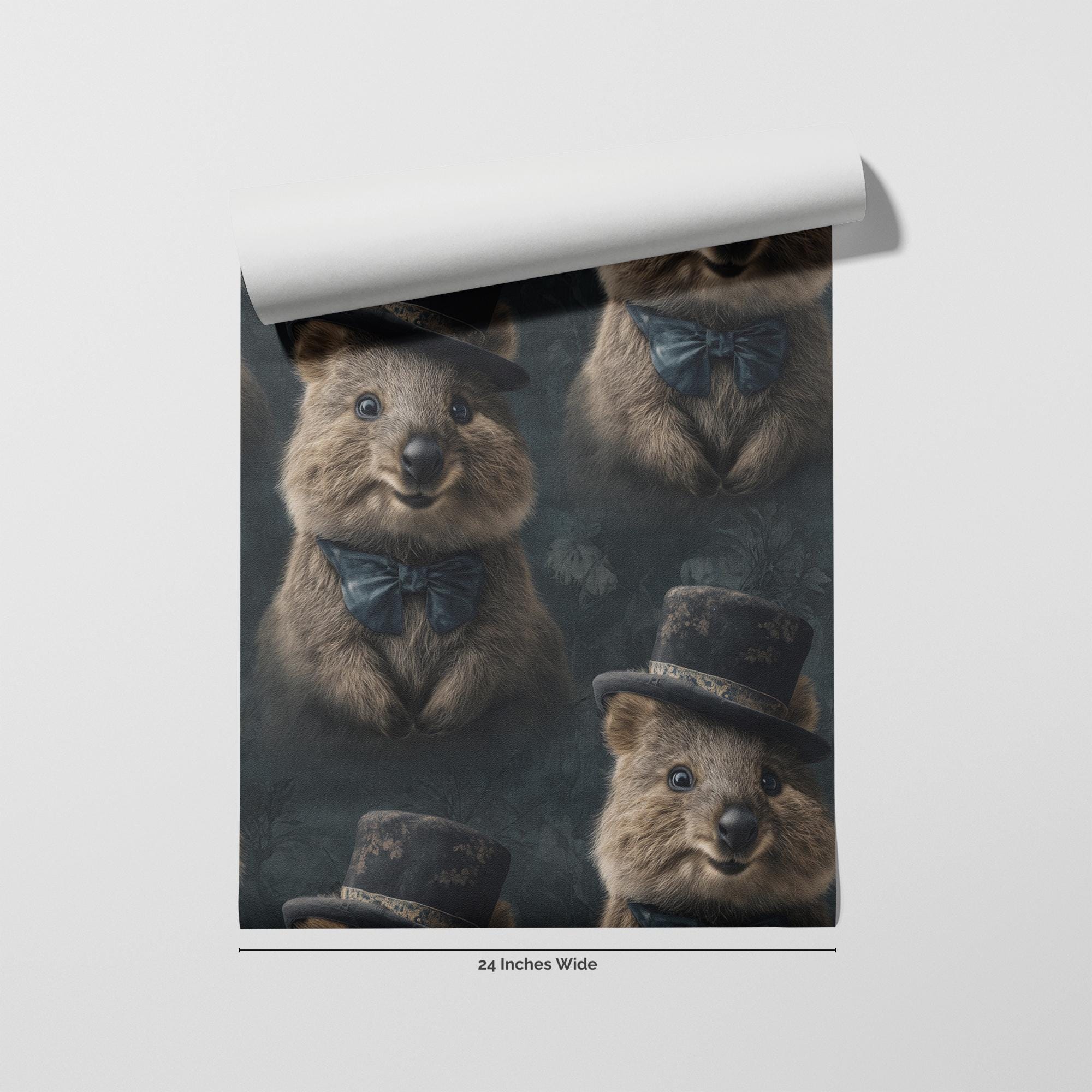 The Optimist wallpaper flat roll view